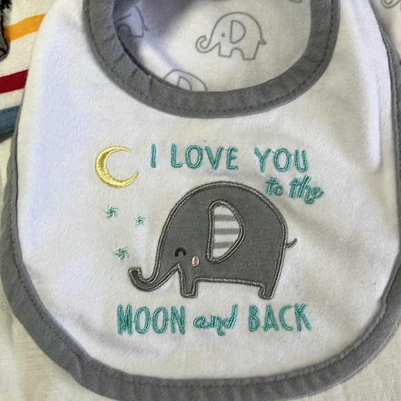 3x Elephant bibs - Picture 2 of 4